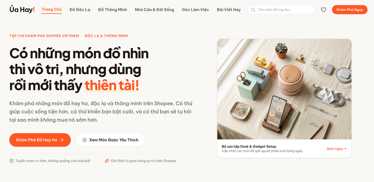 Ủa Hay! / Wait, Clever! — VI Hero